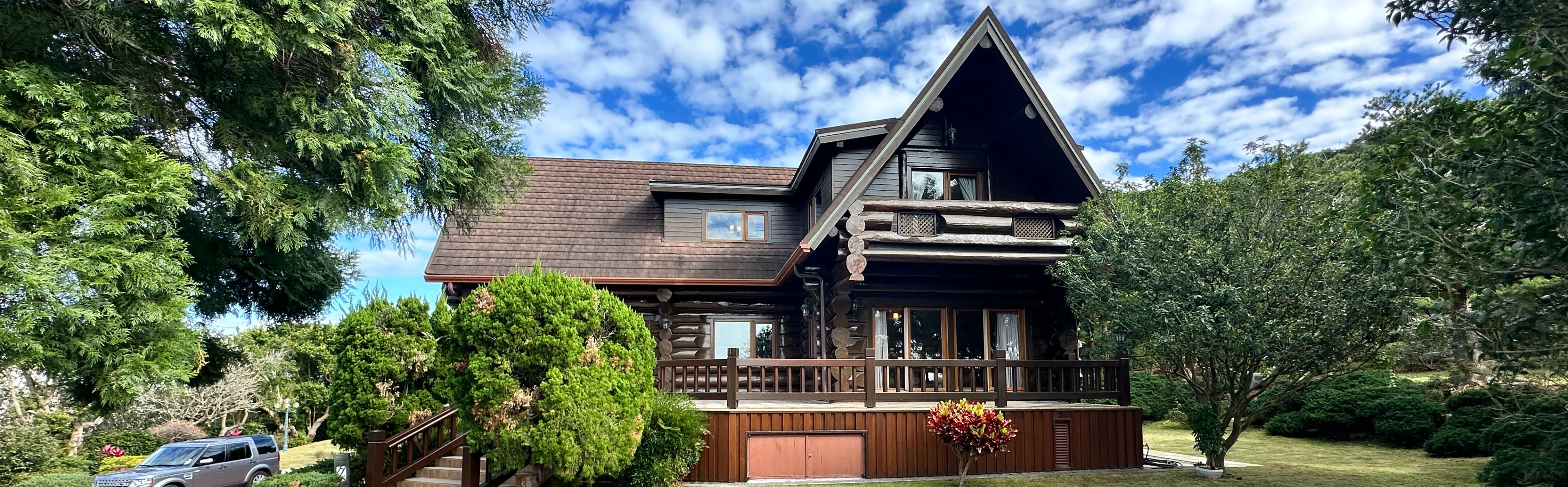 台中石岡黃檜原木構造童話莊園