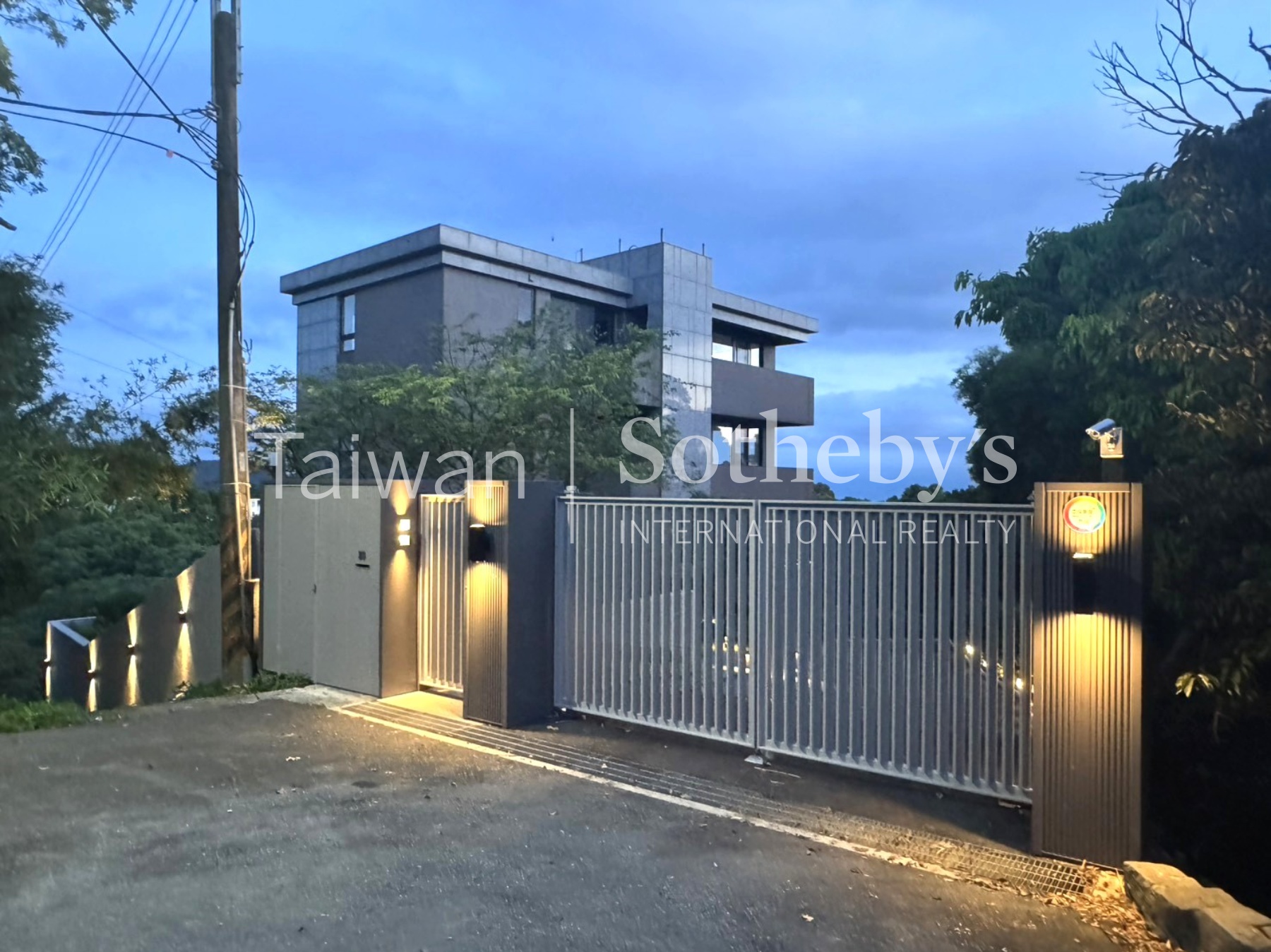 陽明山新安景觀莊園建物外觀