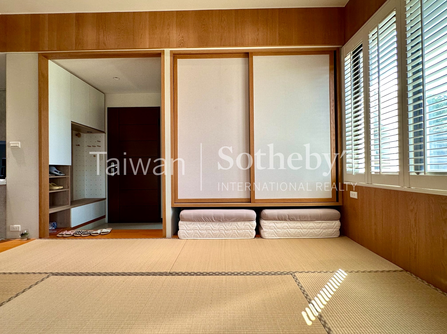 北投日式美學溫泉宅室內照